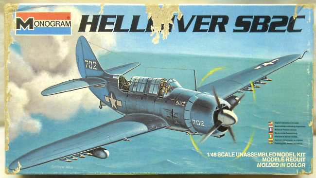 Monogram 1/48 Curtiss SB2C Helldiver - Baby II of VMSB-224 US Marines, 6831 plastic model kit